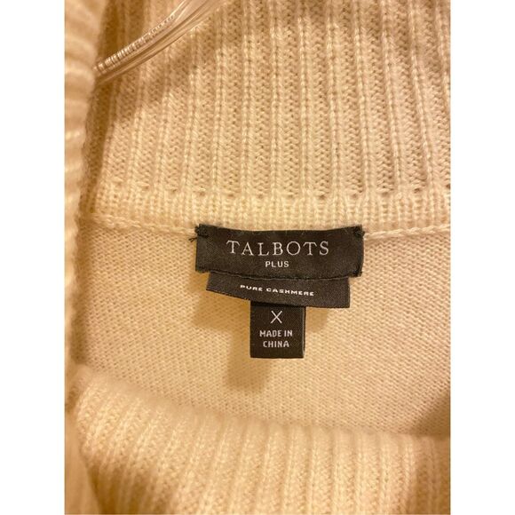 Talbots 100% Pure Cashmere Tunic/Sweater - Picture 5 of 6